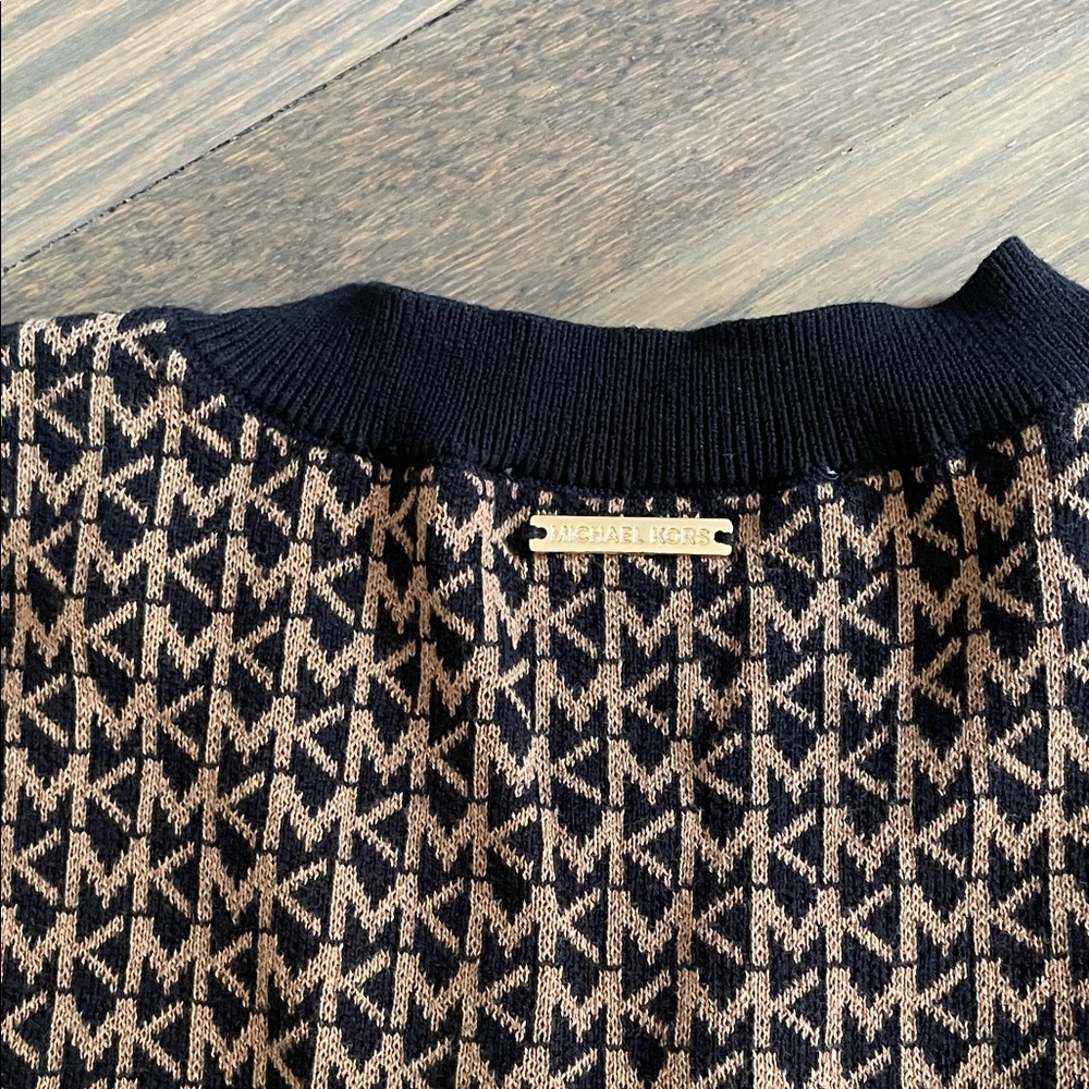 Michael Kors Black and Brown Knit Sweater - Picture 4 of 4